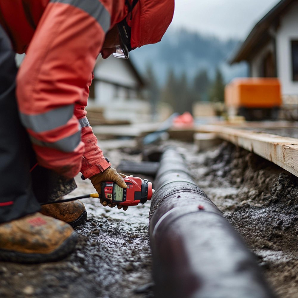 Teste de Estanqueidade em Rede de Esgoto