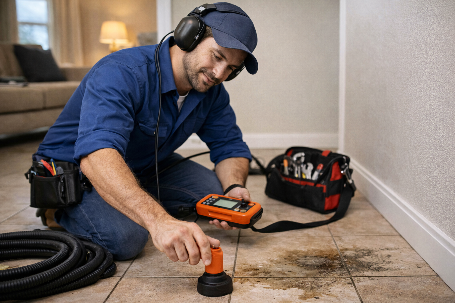 Detecção de vazamento em Maringá