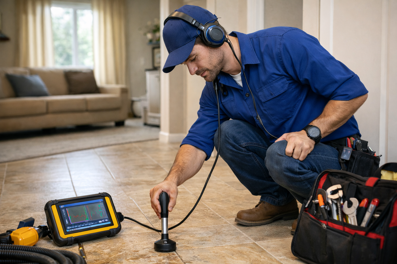 Detecta Vazamento em Maringá – Serviço 24h com Garantia