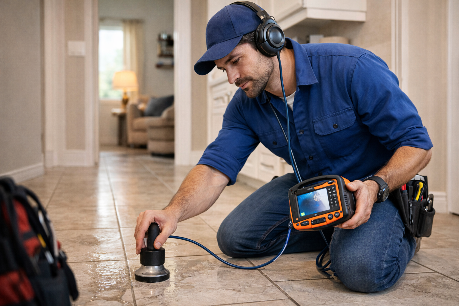 Localização de vazamentos em Maringá