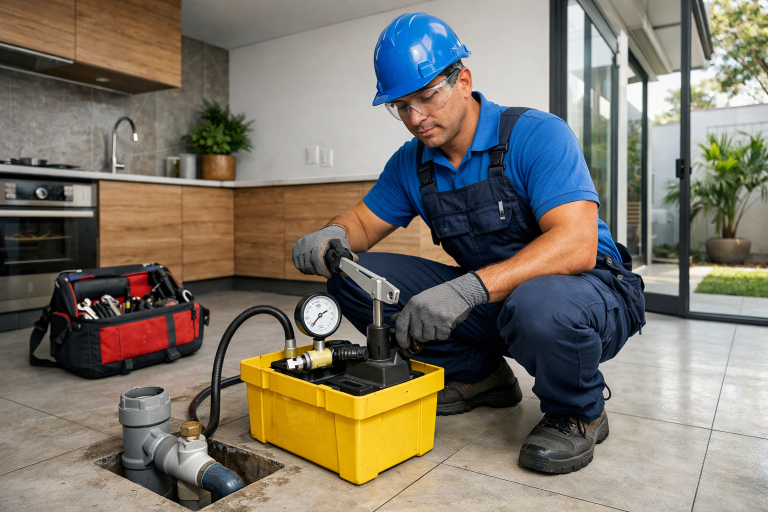 Teste de Estanqueidade