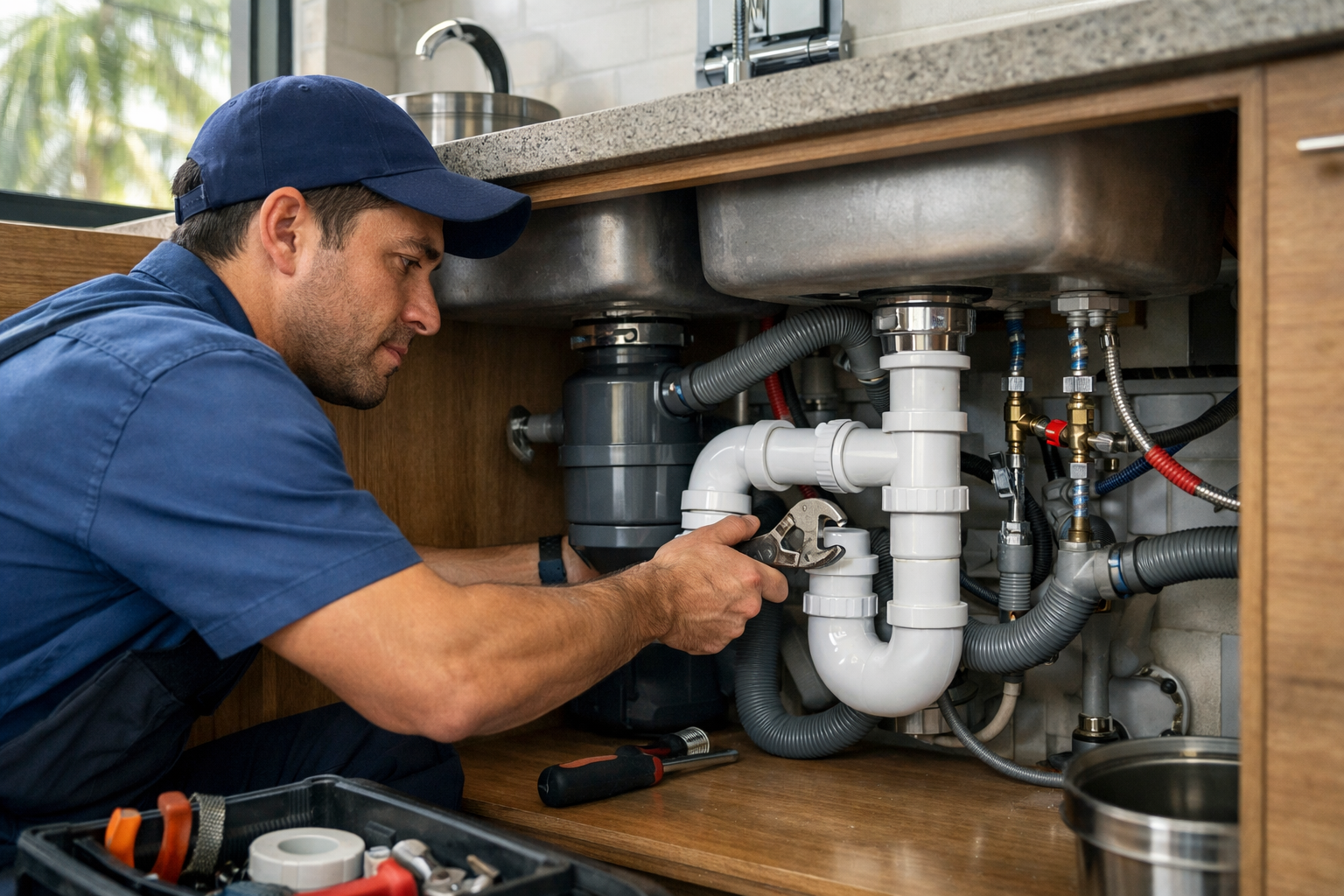 Serviços hidráulicos residenciais em Maringá