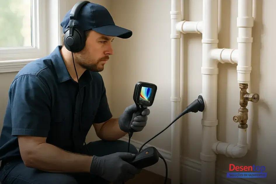 Tecnologias usadas na caça vazamento de água